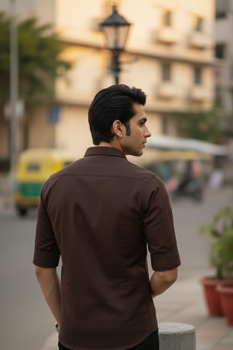 Plain shirts for men