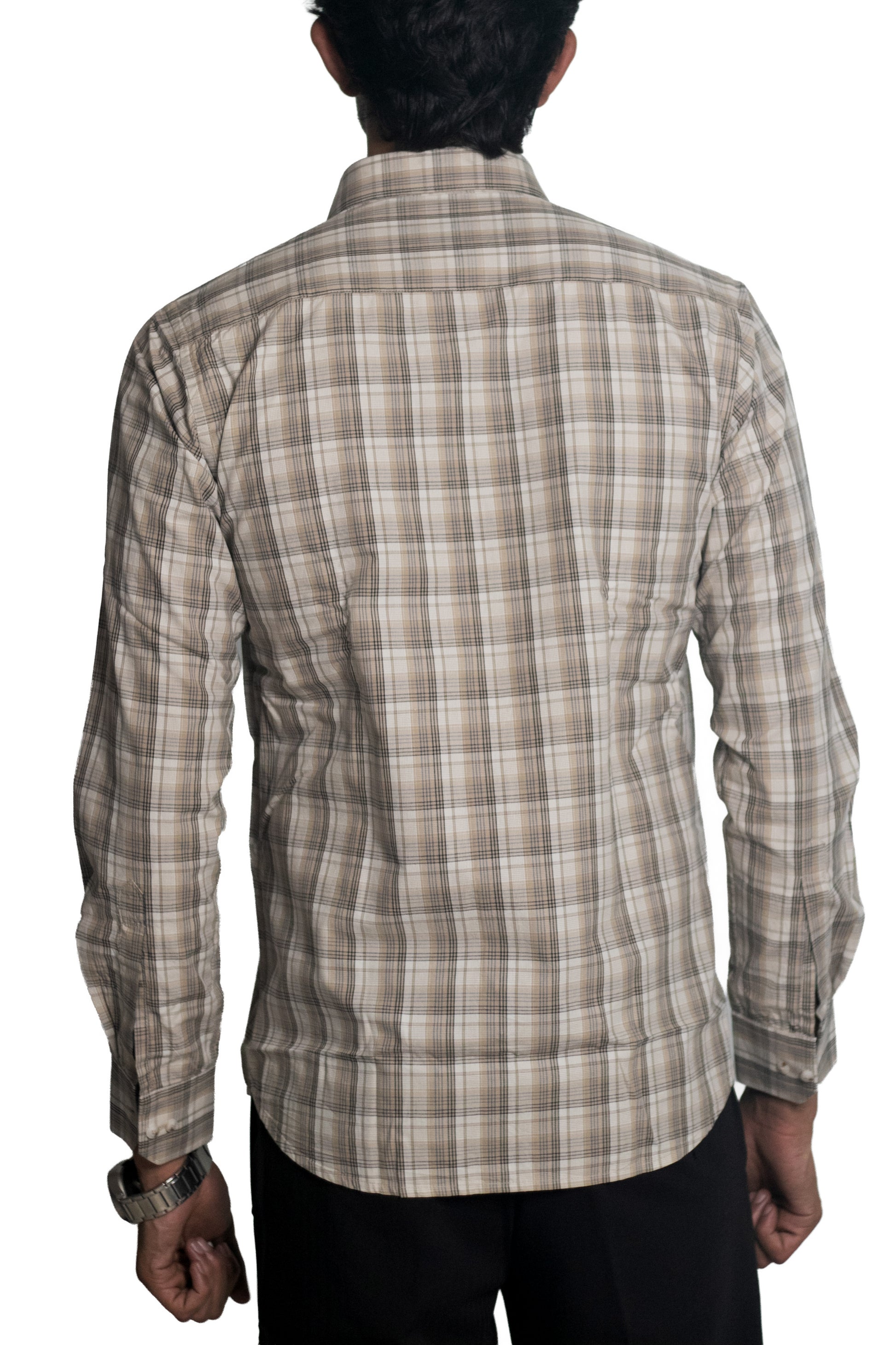 Checks shirt for men