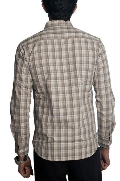 Checks shirt for men
